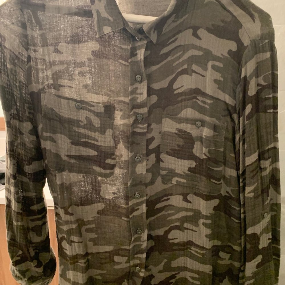 Sanctuary Tomboy Camo Shirt